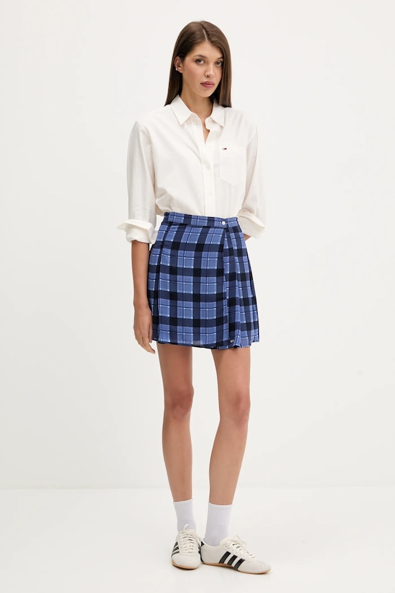 Tommy Jeans pamut ing DW0DW21451 bézs AW25