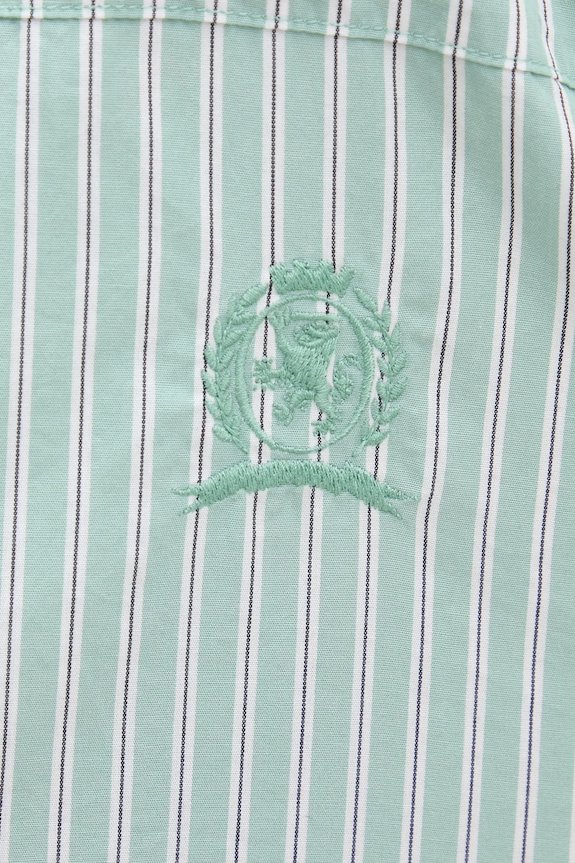 Tommy Jeans camicia in cotone DW0DW21453 verde