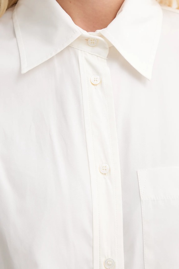 Weekend Max Mara cămașă din bumbac FRESCO 2525116072600 bej