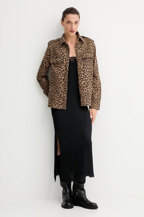 Τζιν μπουφάν ZADIG&VOLTAIRE WWSH02260 καφέ AW25