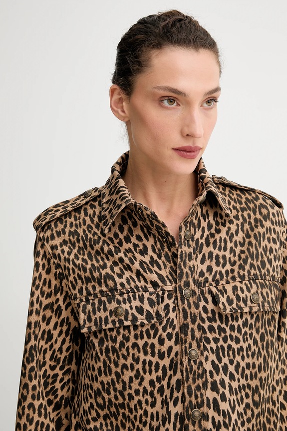 Τζιν μπουφάν ZADIG&VOLTAIRE WWSH02260 καφέ