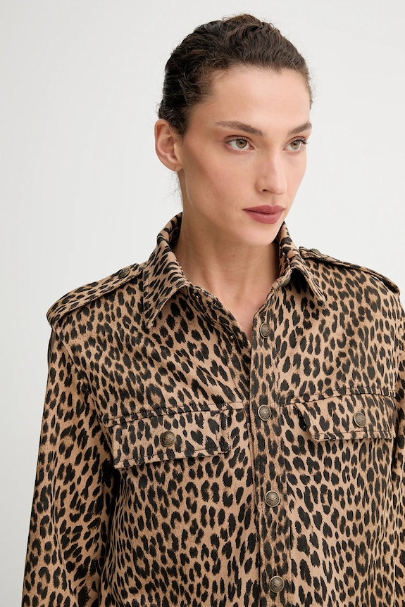 Τζιν μπουφάν ZADIG&VOLTAIRE WWSH02260 καφέ