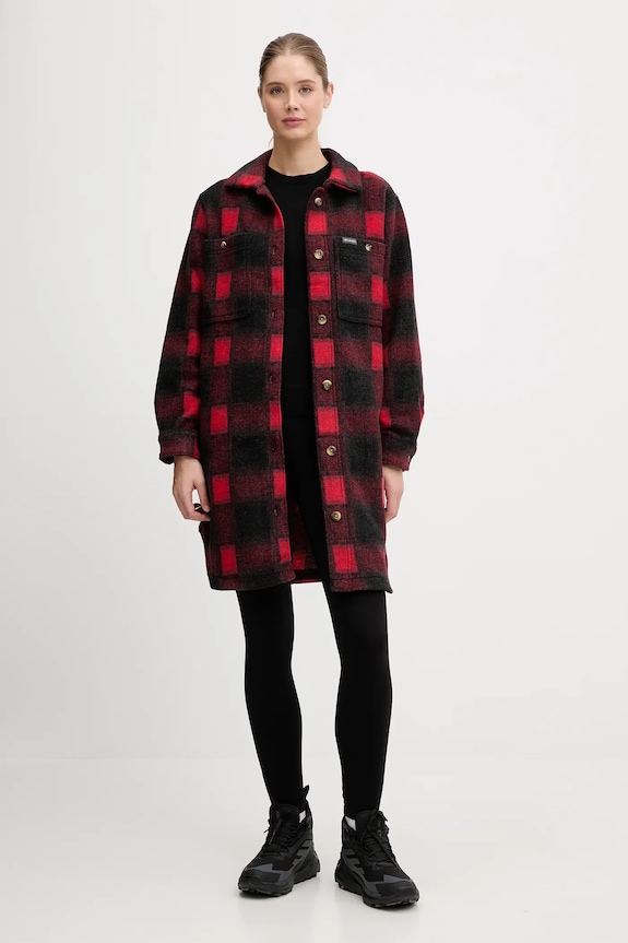 Πουκάμισο μπουφάν Columbia Wildest Venture 2136171 κόκκινο AW25