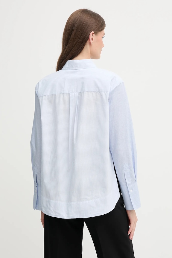 Odzież Dkny koszula bawełniana DJ5W2130 niebieski