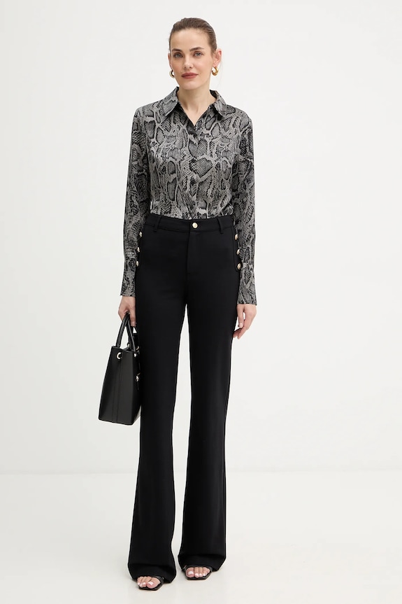 Košeľa Guess FERNANDA W5BH83.WF1T2 čierna AW25