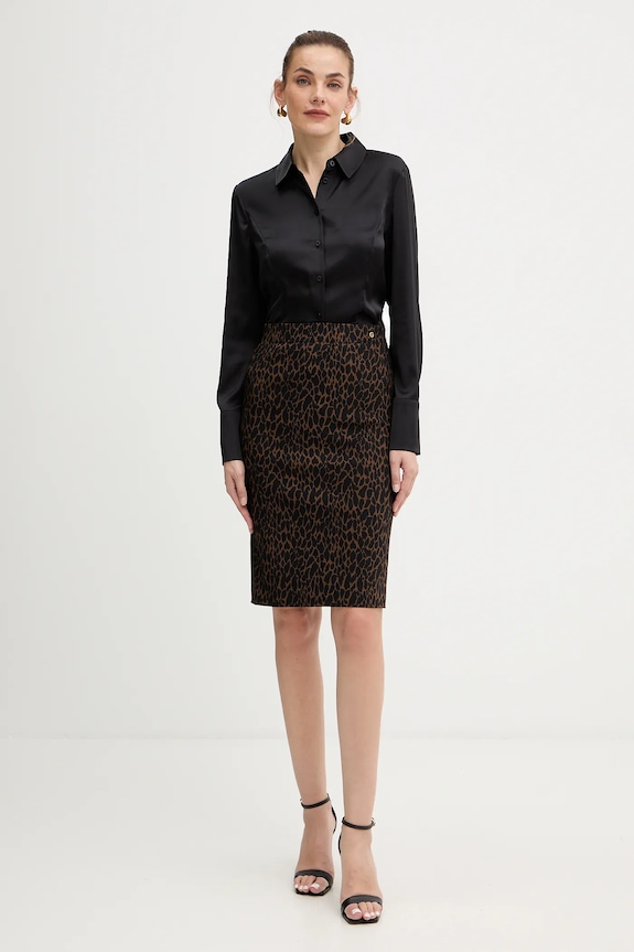 Košeľa Guess FERNANDA W5BH83.WF1T2 čierna AW25