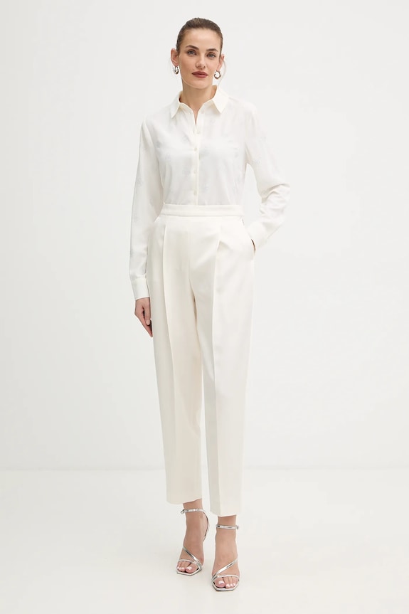 Košeľa Guess W5BH80.W2982 béžová AW25