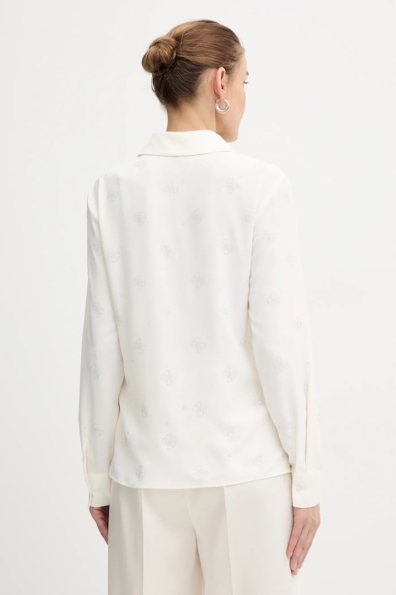 Oblečenie Košeľa Guess W5BH80.W2982 béžová