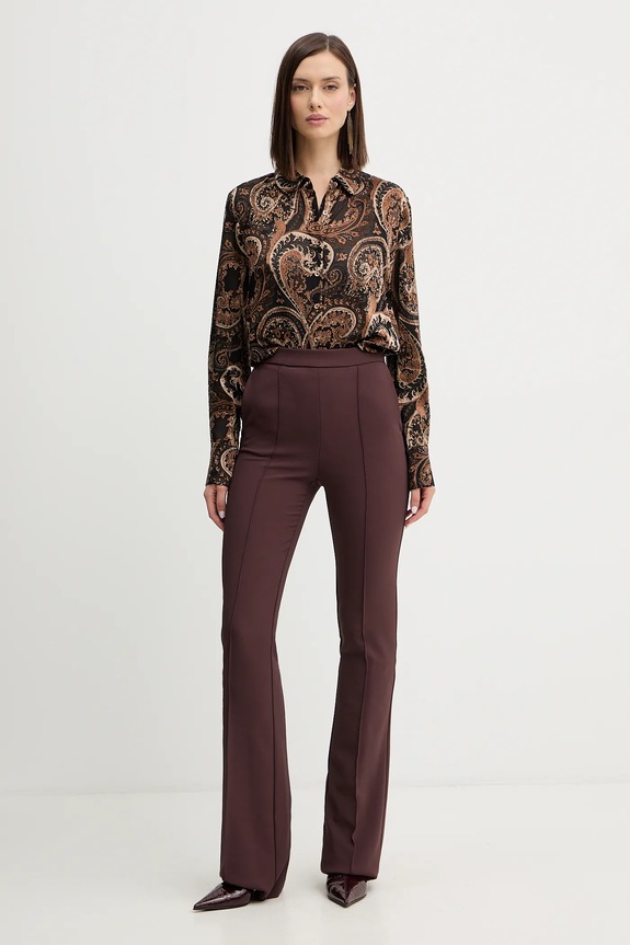 Guess koszula CLARISSE W5BH78.W2770 brązowy AW25