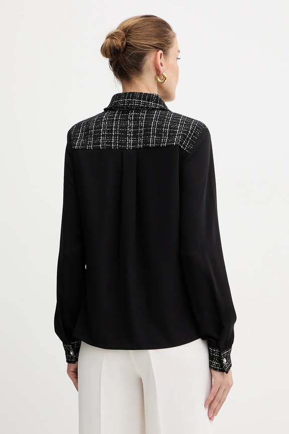 Oblečenie Košeľa Guess SANDRA W5BH55.W2382 čierna