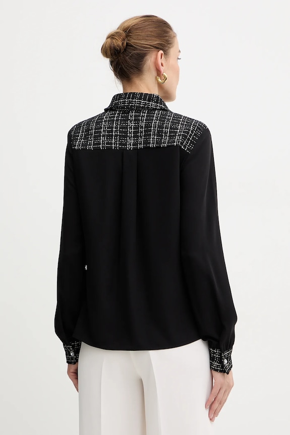 Oblečenie Košeľa Guess SANDRA W5BH55.W2382 čierna