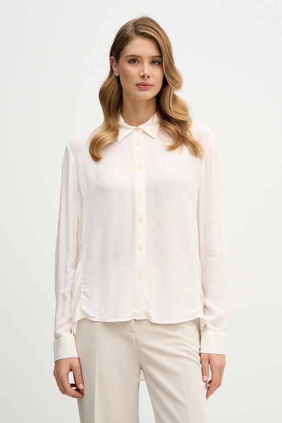 Sisley koszula regular beżowy 5IDTLQ09G