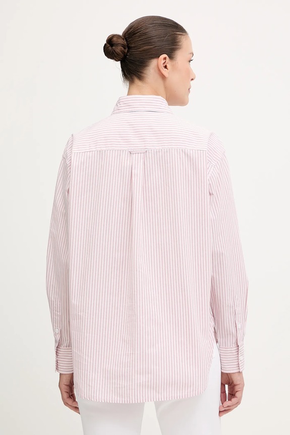 Odzież Levi's koszula bawełniana 001HM.0013 różowy
