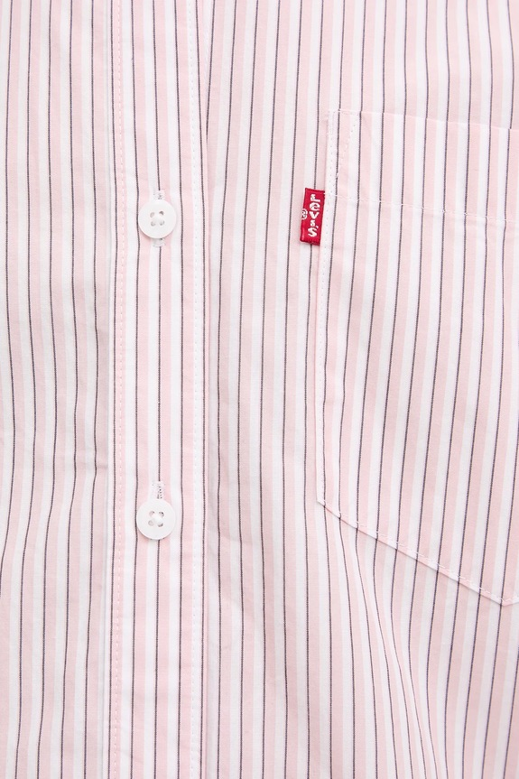 Levi's koszula bawełniana 001HM.0013 różowy
