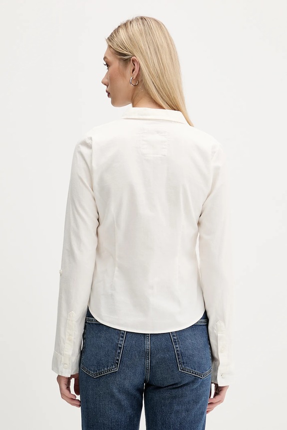 Odzież Hollister Co. koszula KI340.5425.101 beżowy