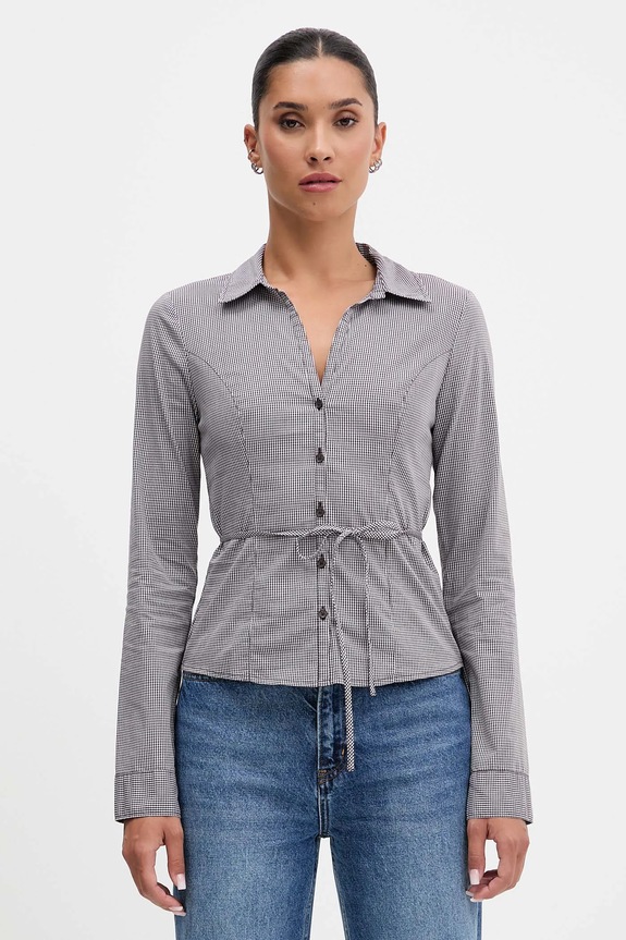 Hollister Co. koszula wzorzyste brązowy KI340.5442.105