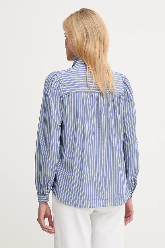 Ruházat Pepe Jeans pamut ing PL3051268 kék