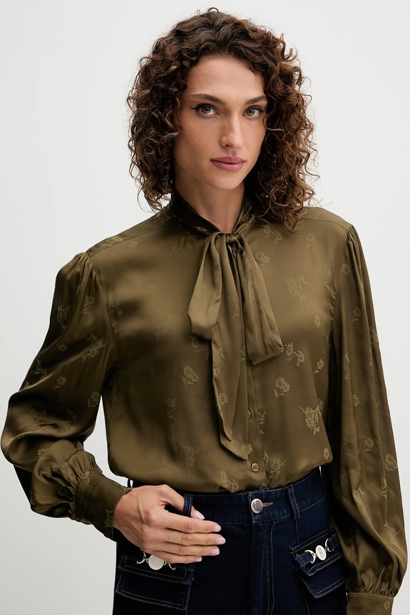 Twinset cămașă verde 252TT2361