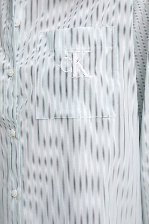 Πουκάμισο Calvin Klein Jeans LV044D170G πράσινο