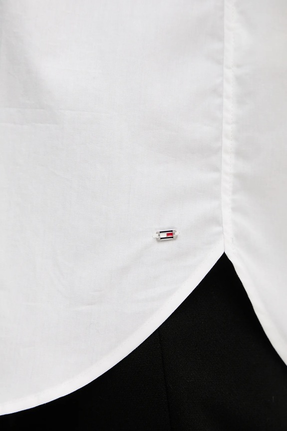 Tommy Hilfiger koszula bawełniana WW0WW46848 beżowy