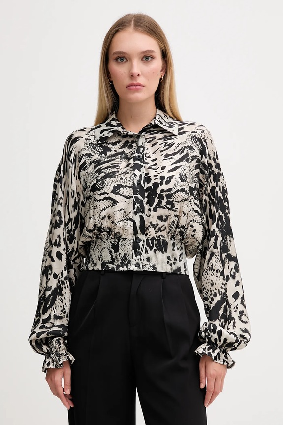 Gaudi camicia regolare nero 521FD45028