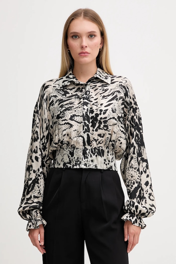 Gaudi camicia regolare nero 521FD45028