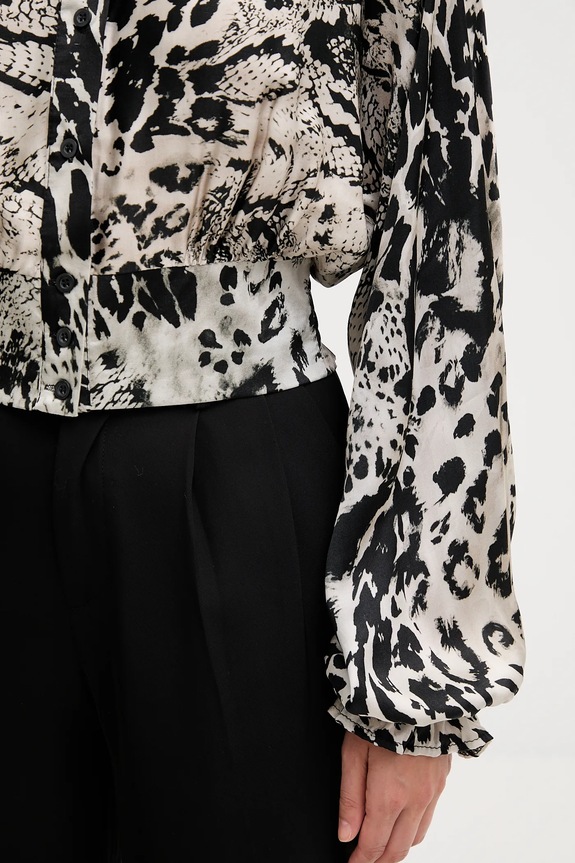 Gaudi camicia 521FD45028 nero