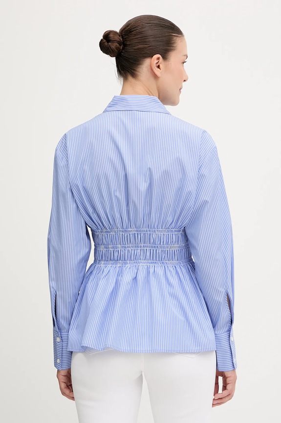 Îmbrăcăminte Rag & Bone cămașă din bumbac RA0B25FSMPO albastru