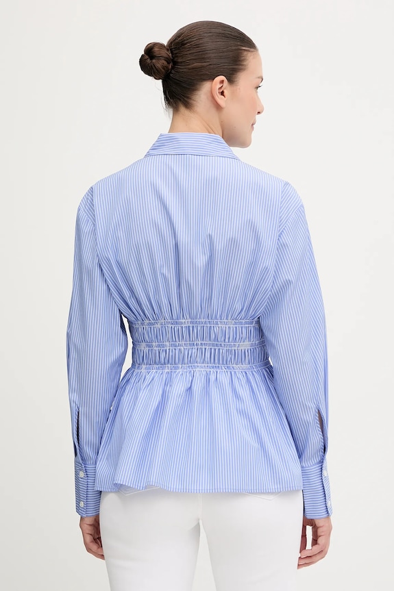 Îmbrăcăminte Rag & Bone cămașă din bumbac RA0B25FSMPO albastru