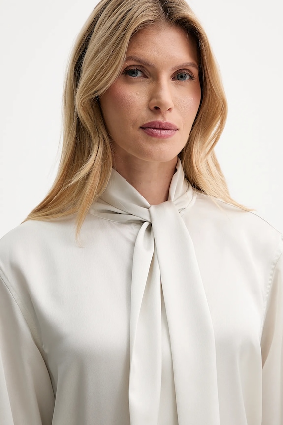 Košeľa Calvin Klein LV044D125G béžová