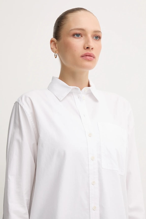 Barbour koszula bawełniana FREYA biały LSH1699