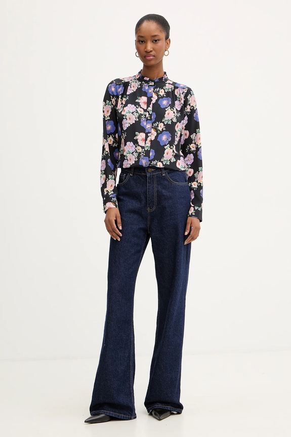 Πουκάμισο Morgan COLIE.F μαύρο AW25