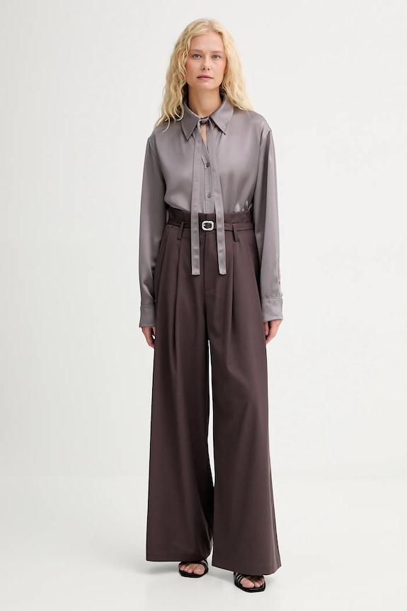 Košeľa ISABELLE BLANCHE IS25FW.C059.T008 sivá AW25