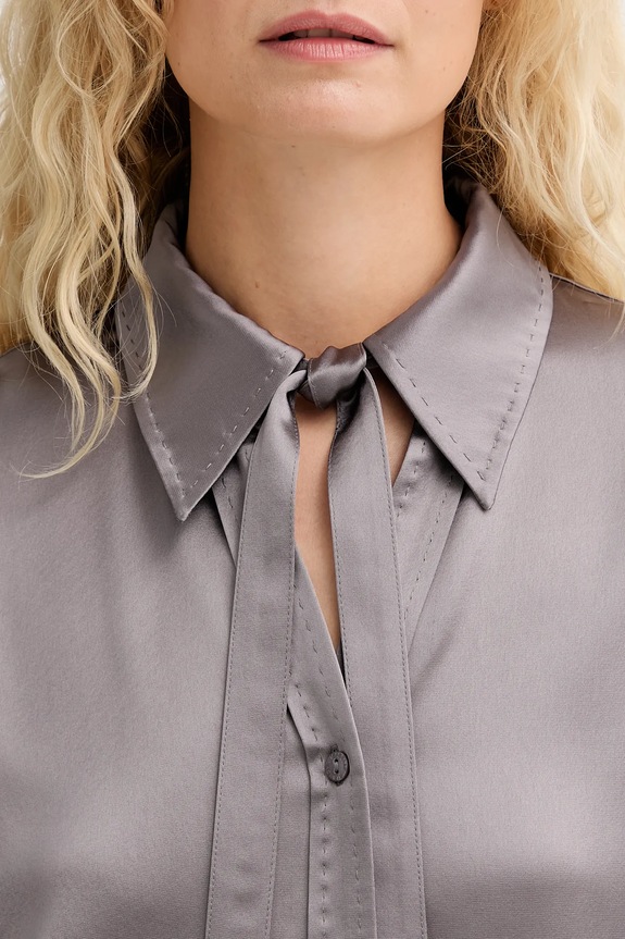 Košeľa ISABELLE BLANCHE IS25FW.C059.T008 sivá
