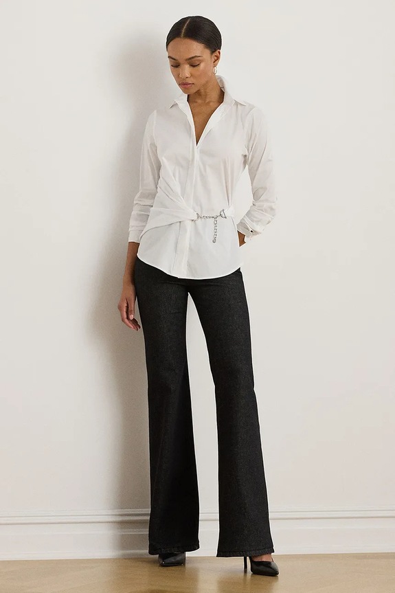 Oblačila Srajca Lauren Ralph Lauren 200979866 bela