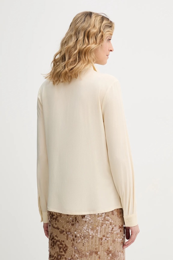 Ρούχα Πουκάμισο United Colors of Benetton 55M1DQ0CP μπεζ