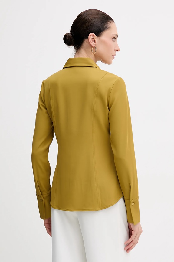 Odzież Sisley koszula 5SLFLQ0A0 zielony