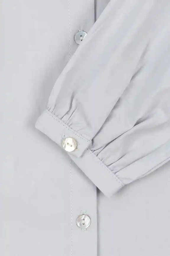 Otroška bombažna srajca Konges Sløjd RILO COLLAR SHIRT GOTS KS103966.9BYA modra