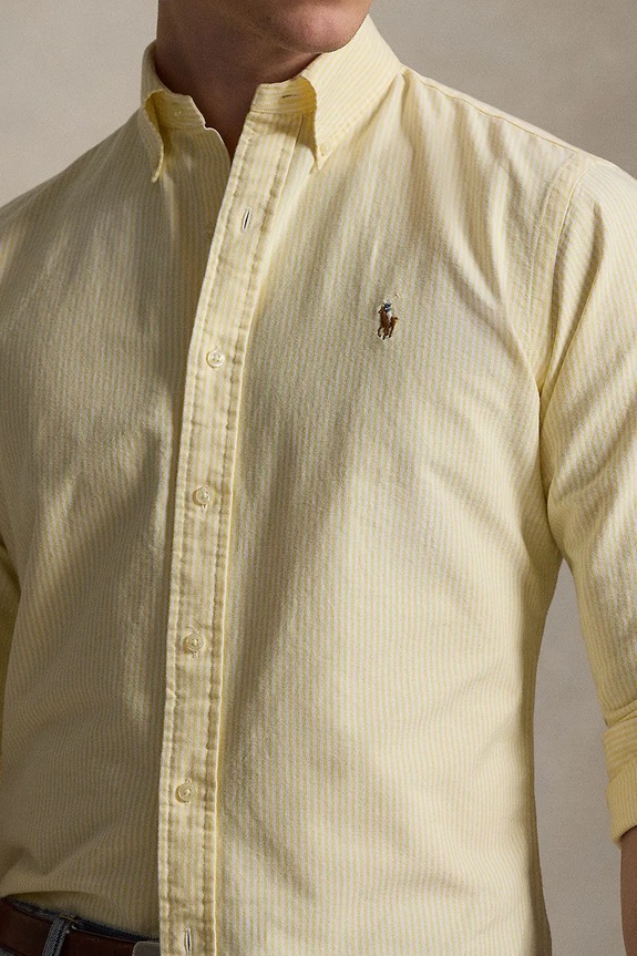 Polo Ralph Lauren cotton shirt yellow 710953704