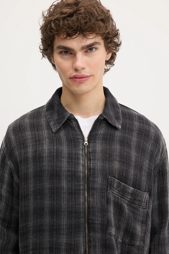 Bombažna srajca Won Hundred črna 3704.13059