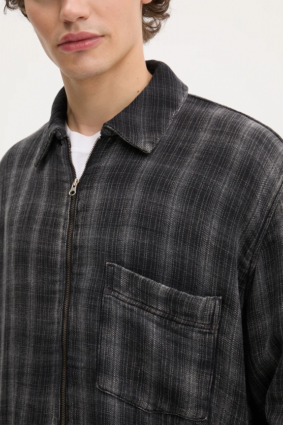 Bombažna srajca Won Hundred 3704.13059 črna