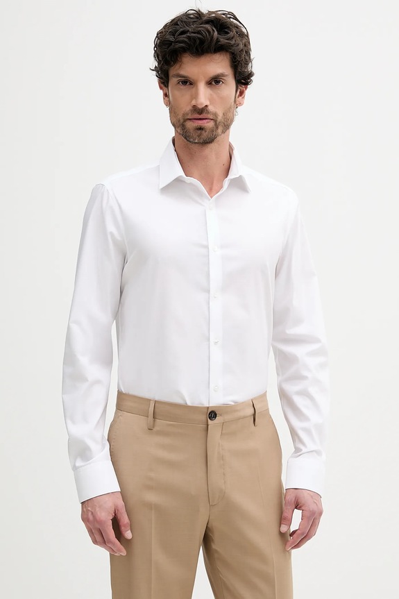 Košile Calvin Klein slim bílá LV019EU017