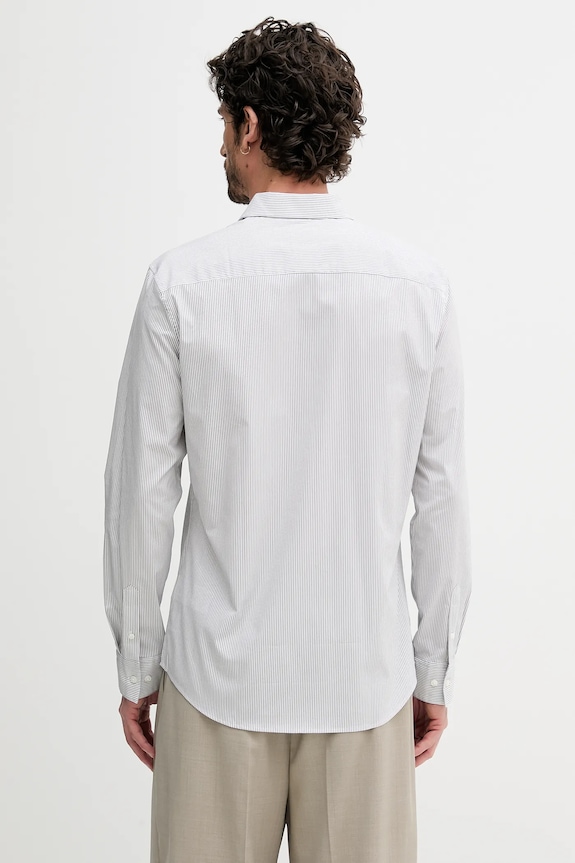 Odzież Calvin Klein koszula LV040BM108 biały