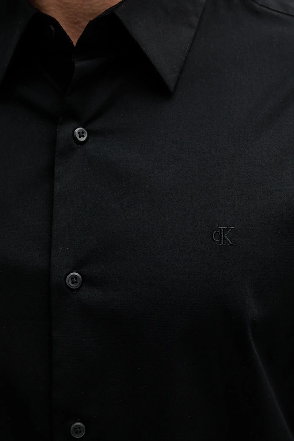 Calvin Klein cămașă LV04LB148G negru