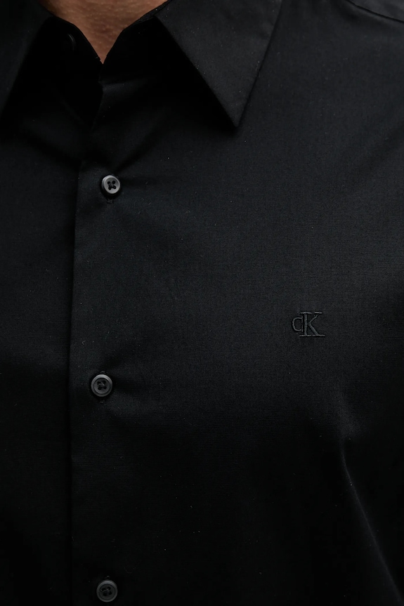 Calvin Klein cămașă LV04LB148G negru