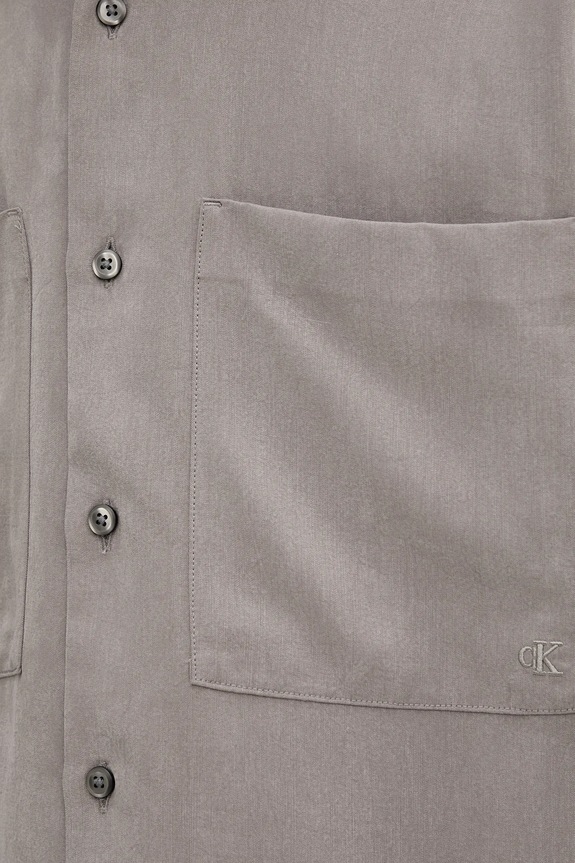 Calvin Klein koszula LV04LC109G szary