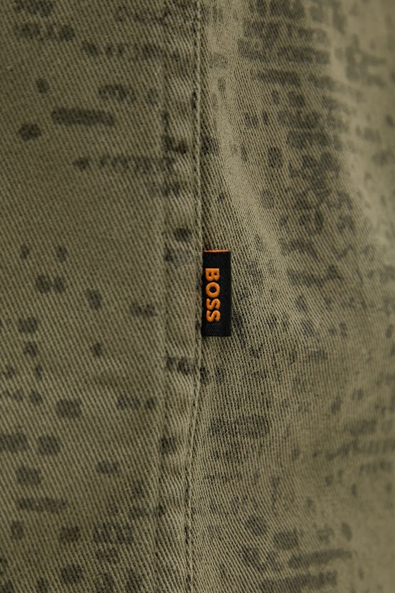 BOSS Orange cămașă jeans Lambey_4_M verde 50544858