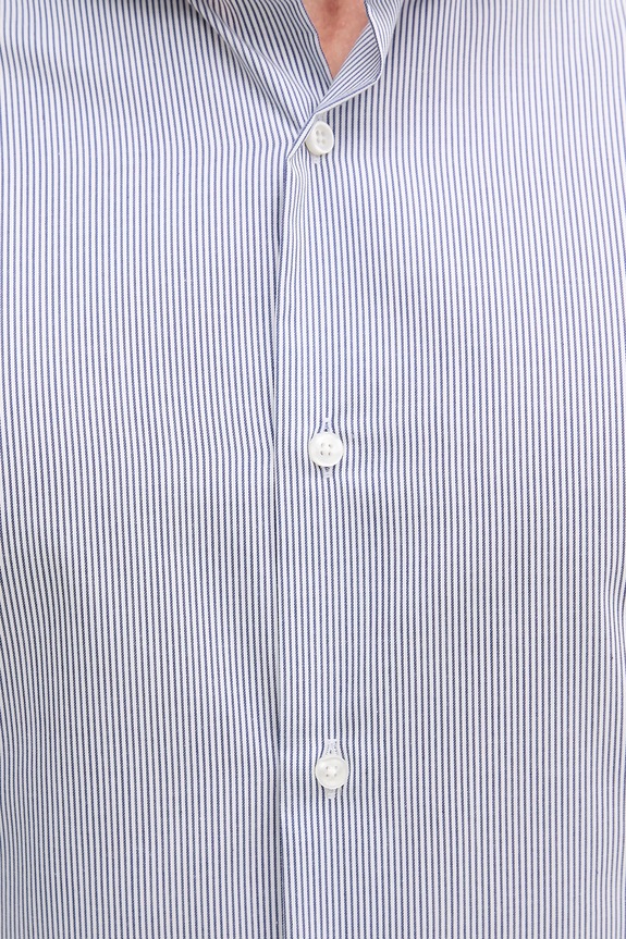 BOSS camicia in cotone H-HANK-spr-B1-C1-253 50545826 blu navy