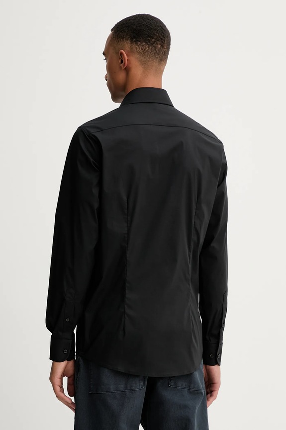 Одяг United Colors of Benetton сорочка чоловіча 551MUQ049 чорний