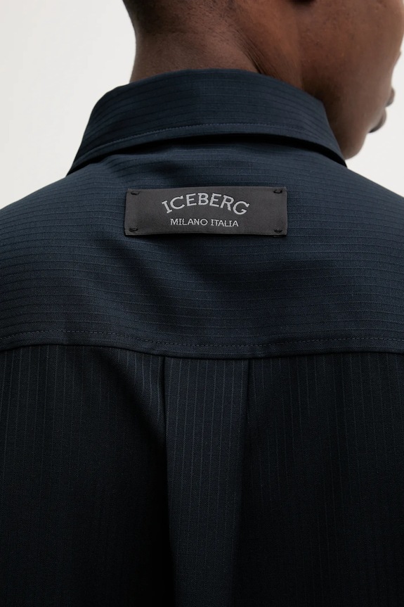 Iceberg cămașă G110.5257 bleumarin